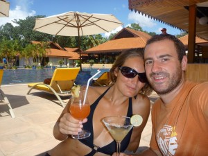 Premier cocktail au Club Med